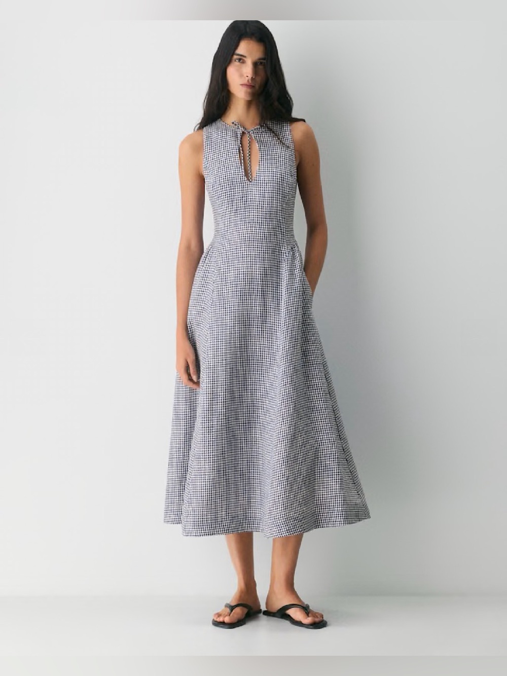 Aritzia Wilfred Countess Linen Dress